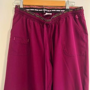 HeartSoul maroon scrubs